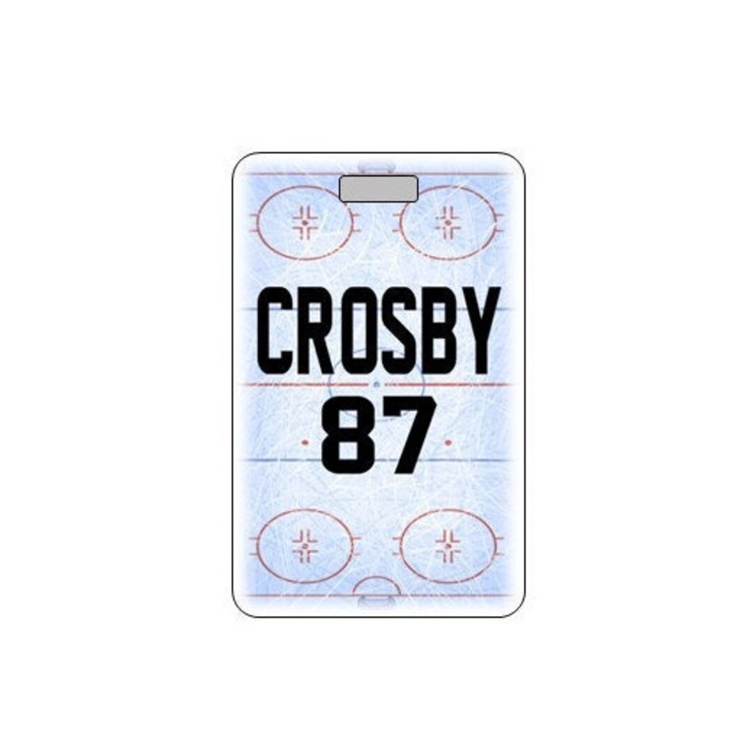 Hockey Bag Tag. Customizable. Waterproof. Made in USA. Etsy