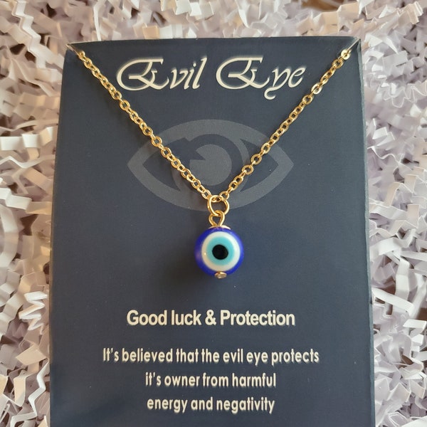 Protection Evil Eye Necklace | Kabbalah Necklace  | Evil Eye Jewelry