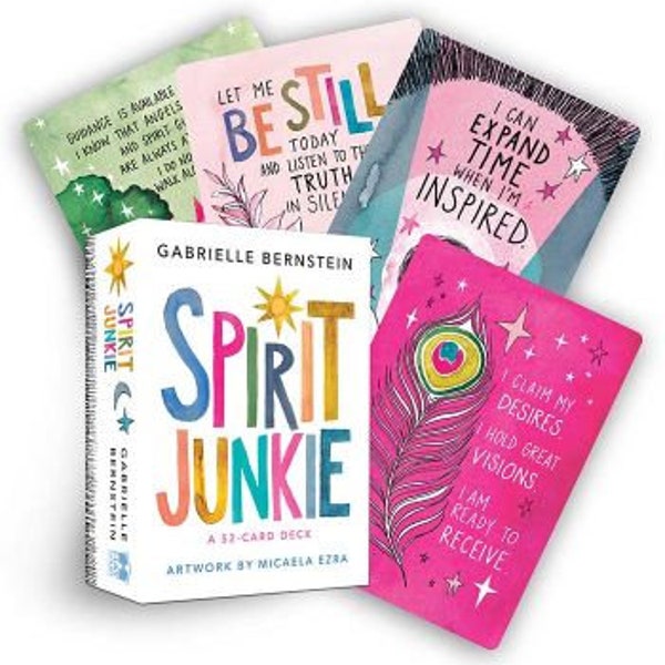 Spirit Junkie A 52-Card Deck | Affirmation Cards| Oracle Cards | Divination Tool