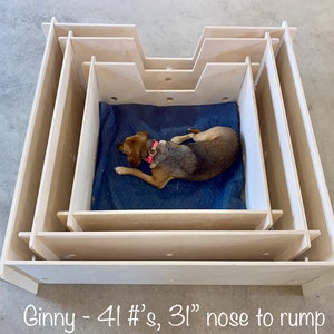dog birthing bed