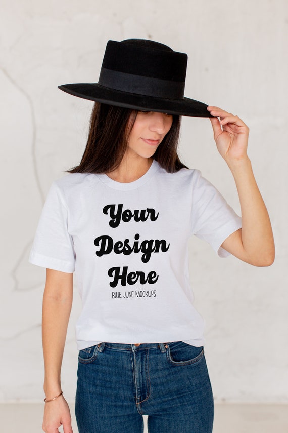Download Lifestyle Mockup T Shirt Model Mockup 3001 Mockup Bella Etsy