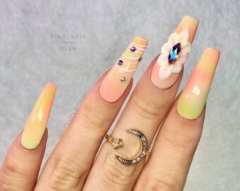 Blended Pastels | Press on Nails