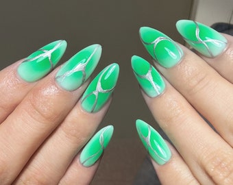 Aura Abstract | Press on Nails