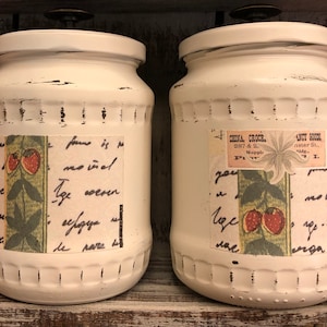 Barattoli shabby chic
