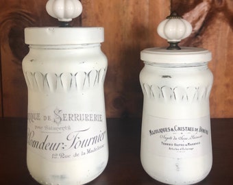 Shabby chique potten