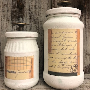 Barattoli shabby chic