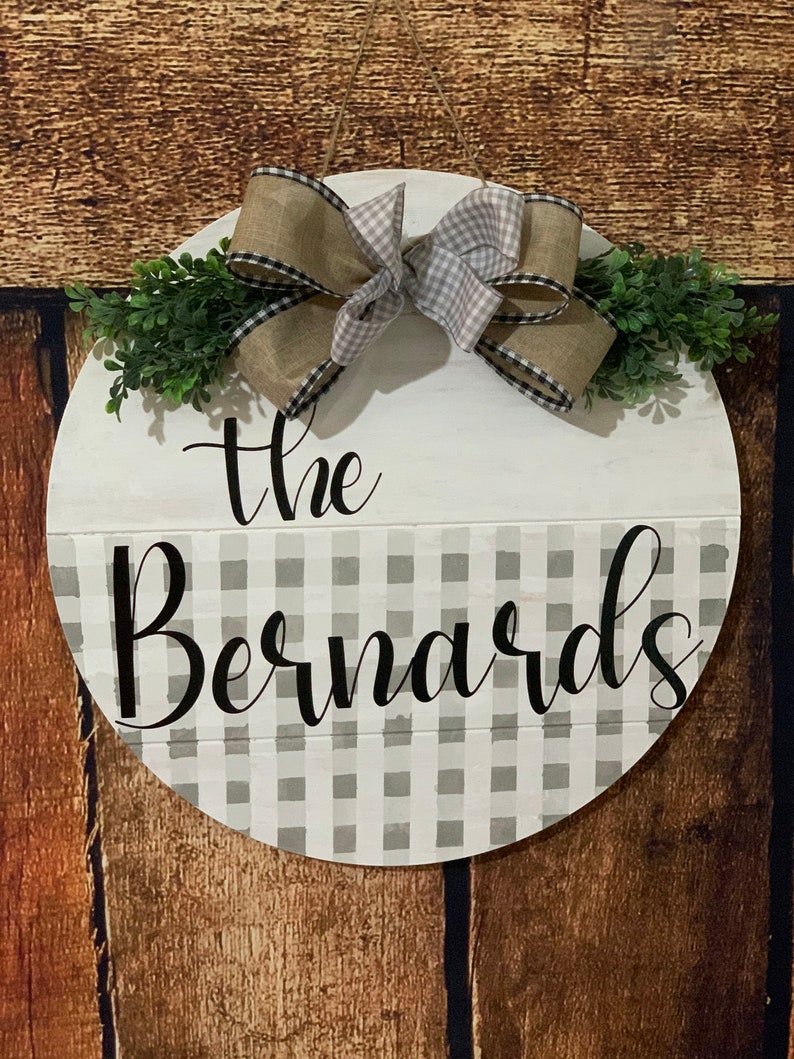 Wooden Door Hangers Door Hangers Shiplap Farmhouse Rustic Etsy