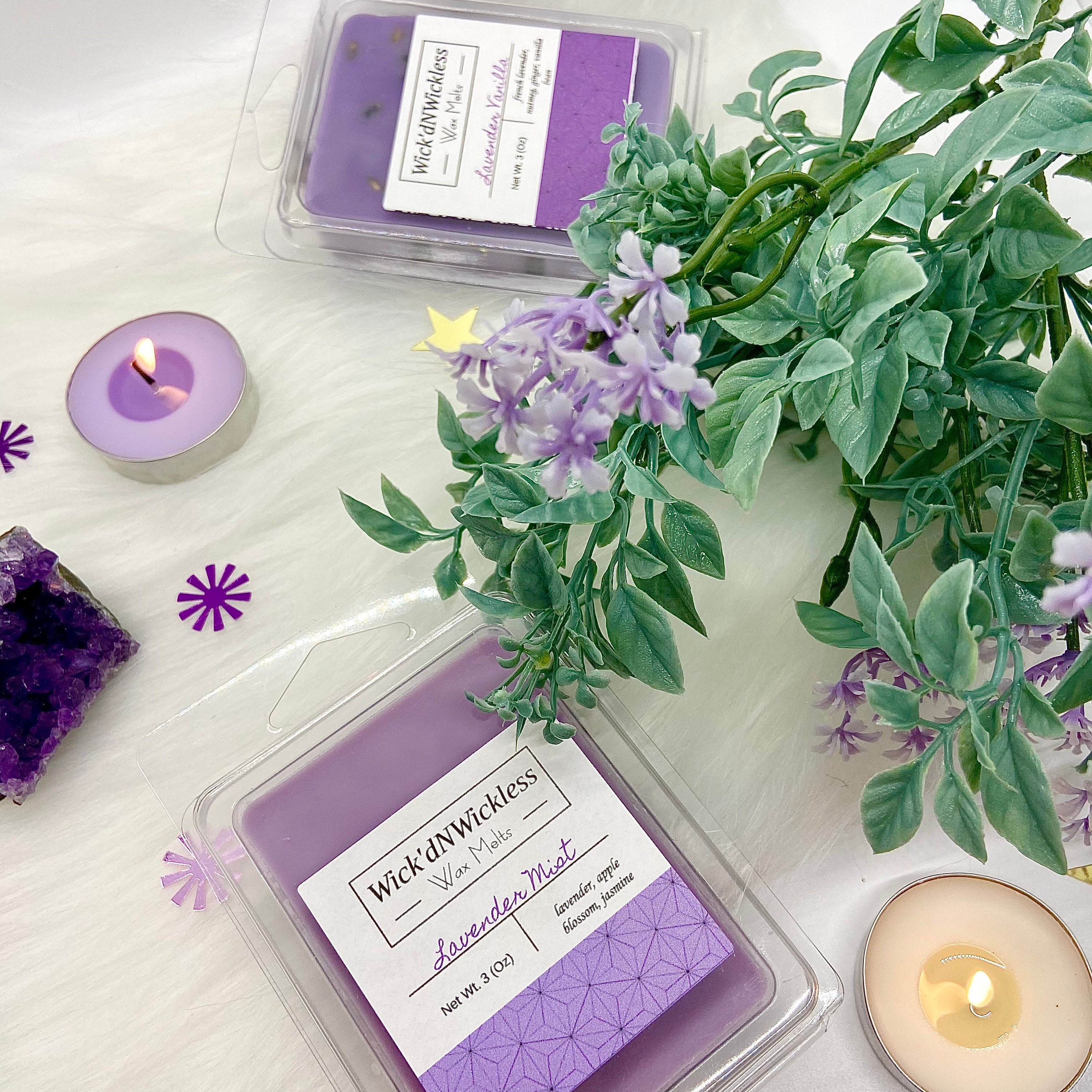 Floral Soy Blend Candle Wax Melt Bars Spring Summer Wax Cube Etsy