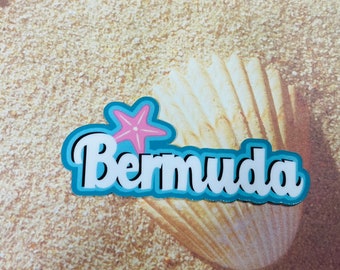 Bermuda Sticker - Qty 3