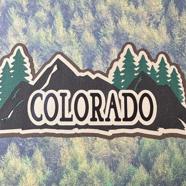 Scrapbook Die Cuts Etsy