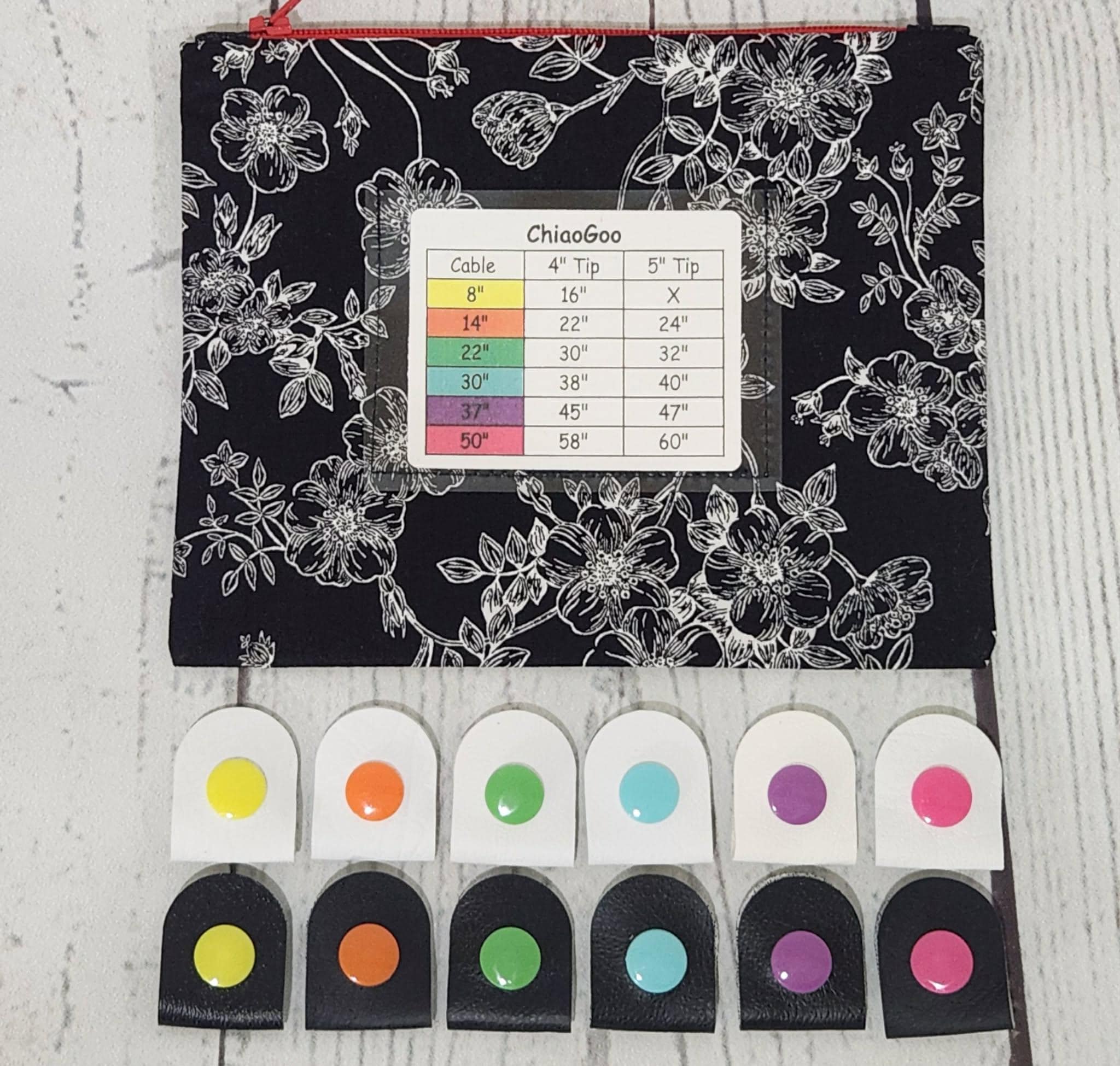 ChiaoGoo Cable Pouch with Cable Keeper System