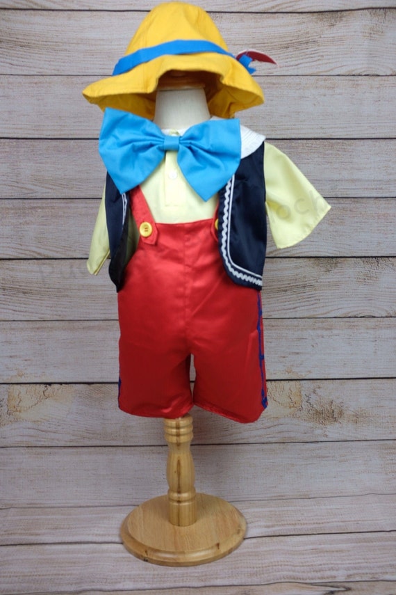 Pinocchio Wooden Boy Halloween Costume Toddler Set/pinocchio Etsy