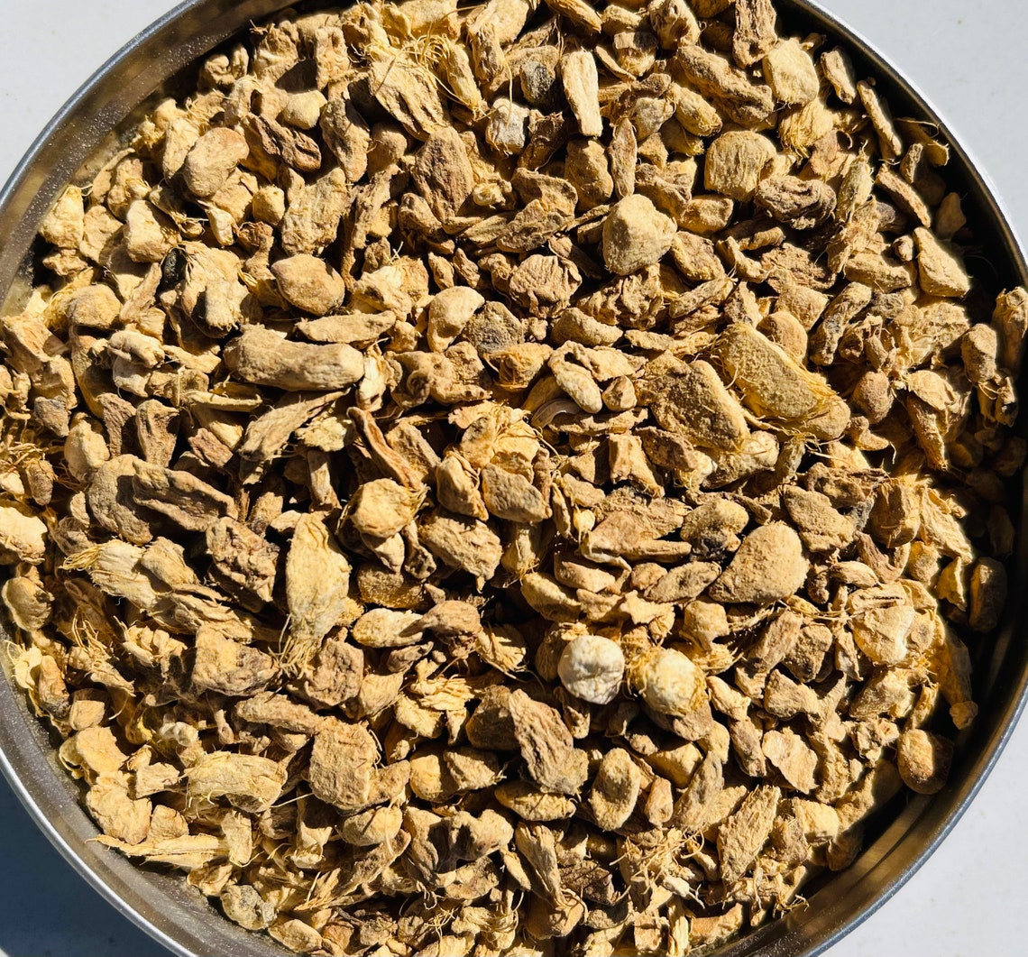 Dried Ginger Root Herbalist Owned and Grown Etsy