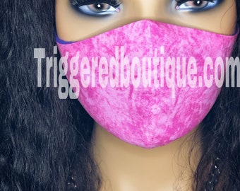 Splatter Color Mask - Pink, Yellow, Purple, Blue, Turquoise