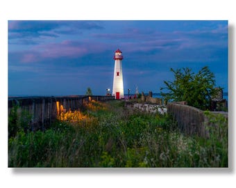 Wawatam Lighthouse Print: Saint Ignace, Michigan Wall Art
