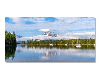 Grand Teton National Park Photo: Jackson Lake and Mount Moran Print