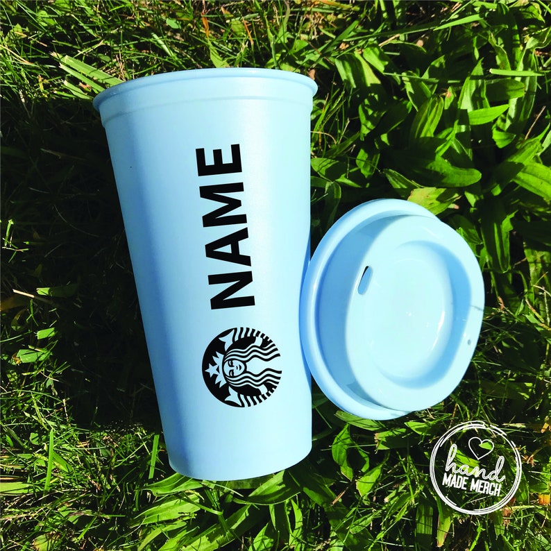 16oz. Reusable Plastic Hot Cup With Lid Customizable BPA Etsy
