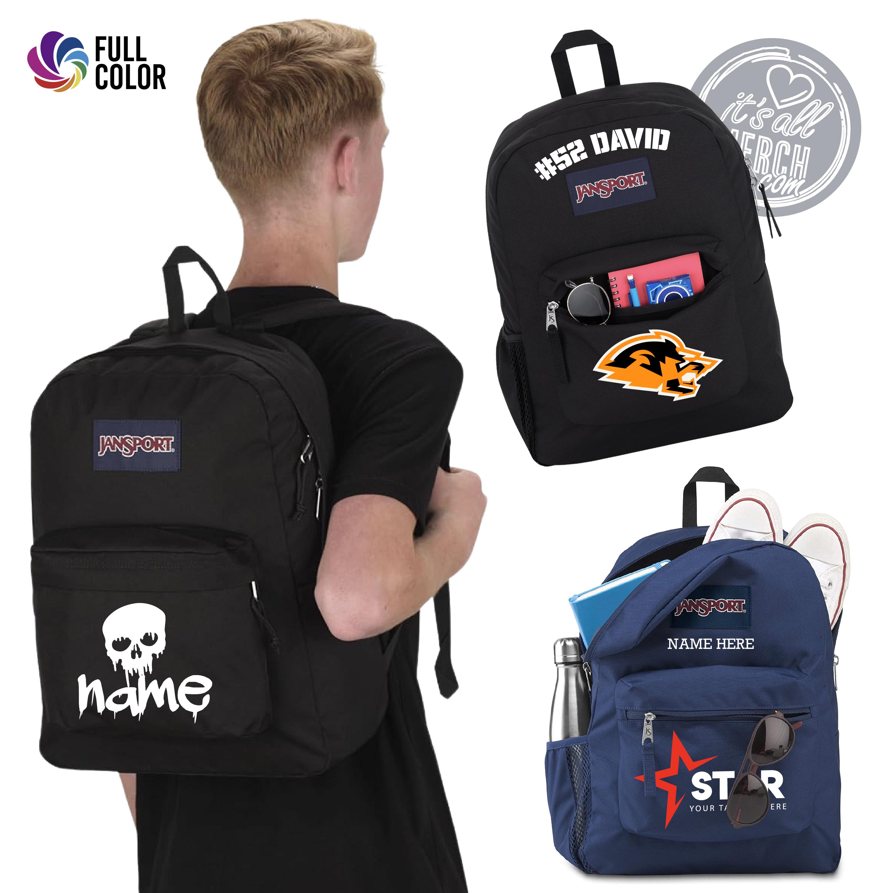 customize jansport backpack online Custom Jansport Backpacks | Name, Logo, Text, Photos or Design | Shoulder  Bag | Carry Bag | Logo | Kids Backpack | School, Work, Travel, Gym