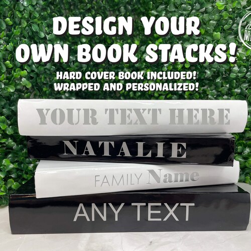 Luxury Designer Fake Book Shelf Decor Coffee Table Books Etsy