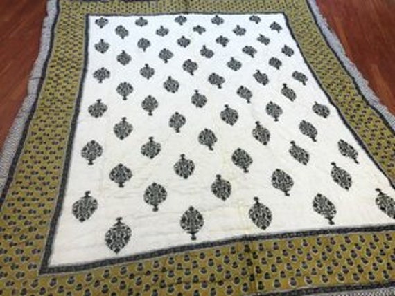 Jaipur Rajai Quilt king Etsy Australia