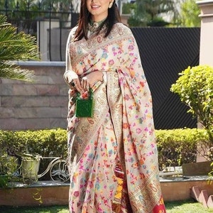 Kashmiri Silk Saree
