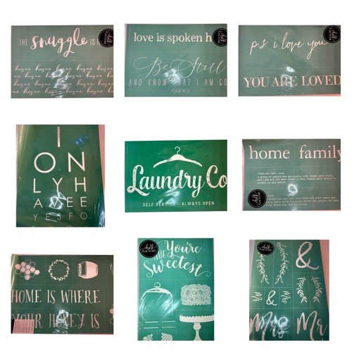 Chalk Couture Transfer FREE Buy a 4 Pk of Squeegees & Get Etsy