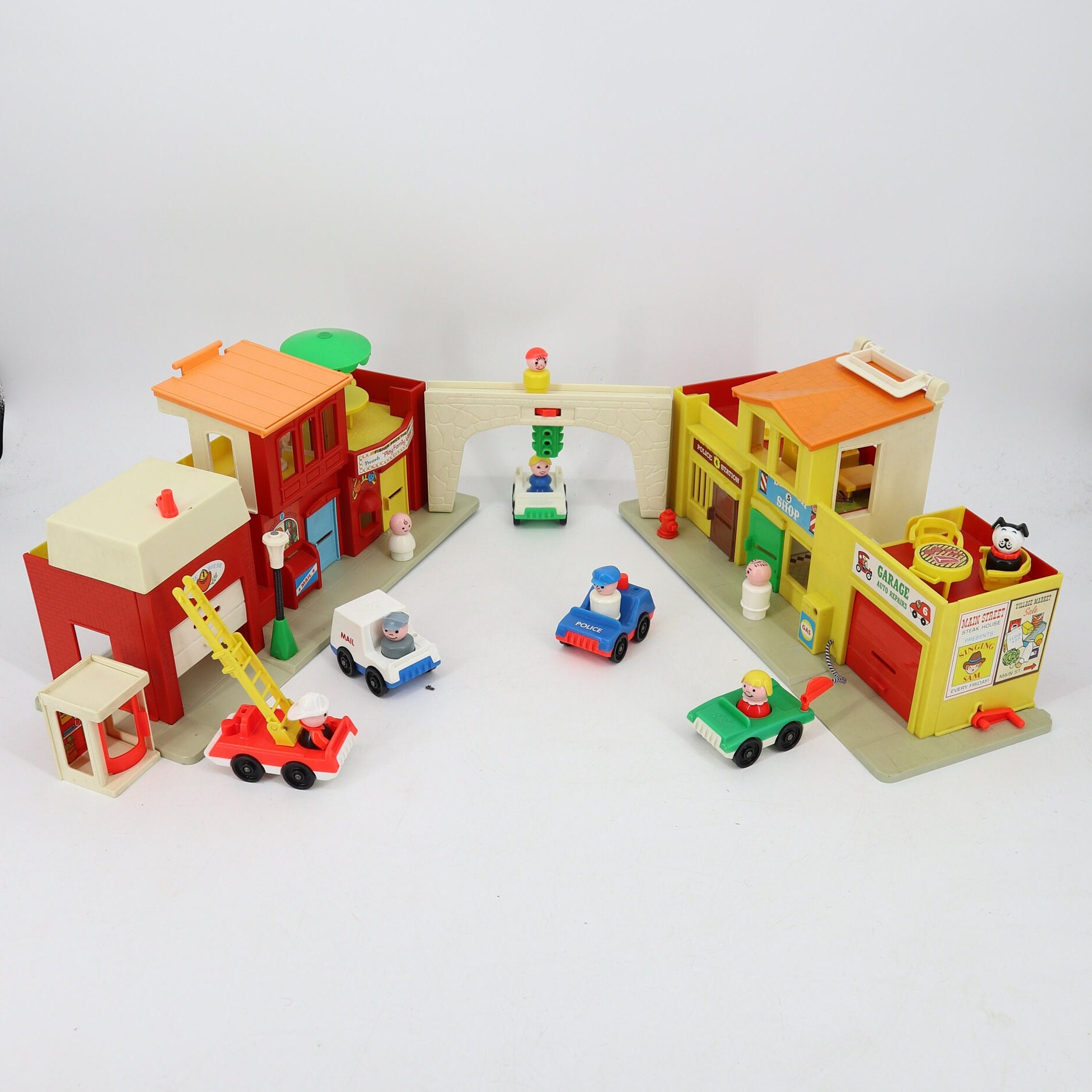 Fisher Price 997 Little People Village Nearly Complete With Etsy Fisher Price 997 Little People Village Nearly Complete With Etsy