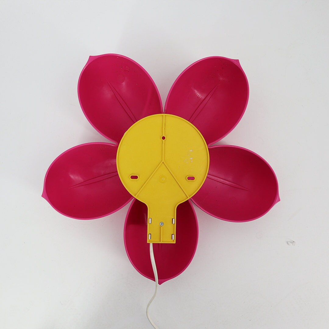 IKEA Smila Flower Wall Lamp pink & White Etsy
