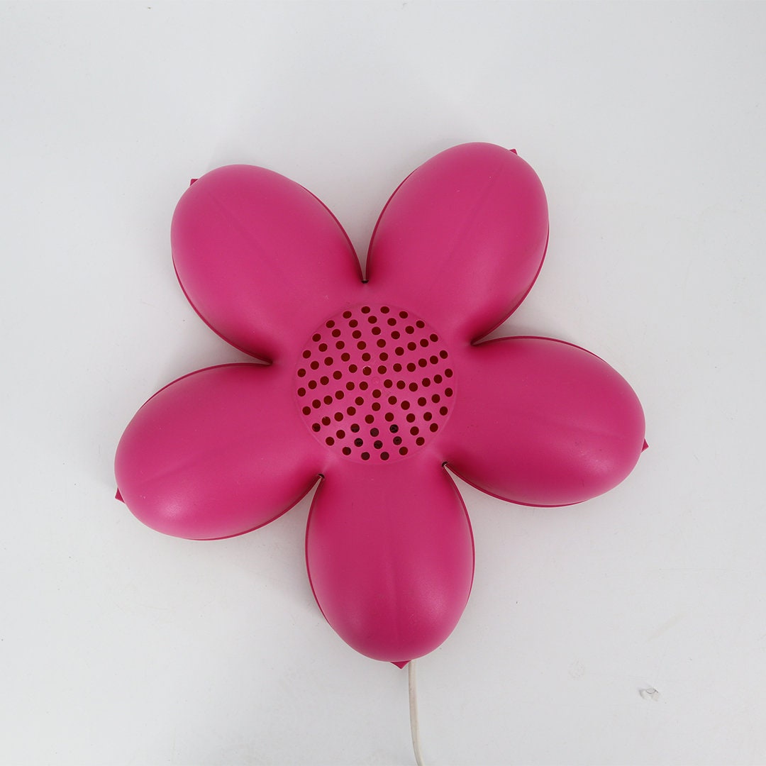 IKEA Smila Flower Wall Lamp pink & White Etsy