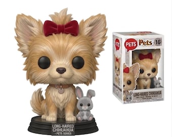 Custom Pet Pop Figure - Personalized Dog & Cat Portrait - Handmade Pet Memorial Gift - Custom 3D Printed Pet Replica