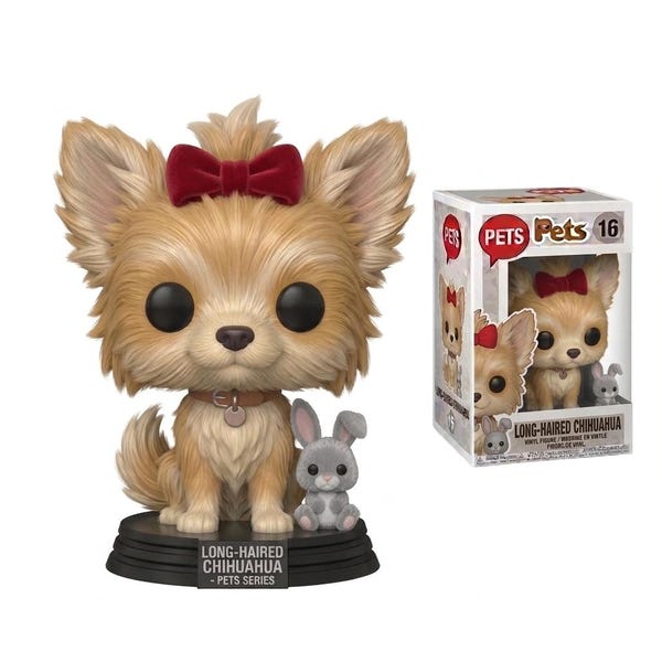 Custom Pet Pop Figure - Personalized Dog & Cat Portrait - Handmade Pet Memorial Gift - Custom 3D Printed Pet Replica