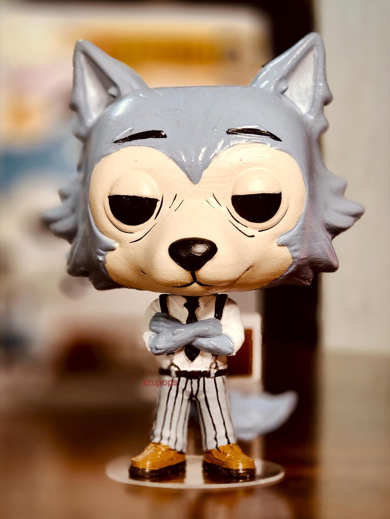 Legoshi Pop Custom Figure With Box - Etsy