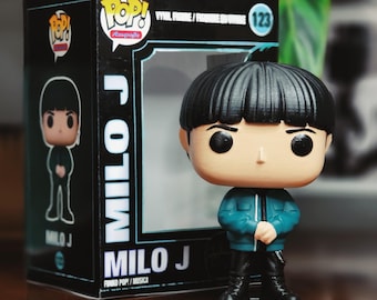Milo J Funko Pop handmade pop figures birthday gift
