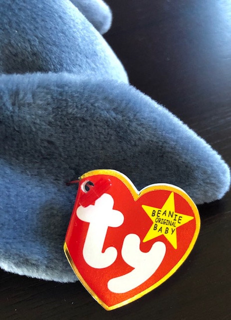Rare 1996 Scoop Beanie Baby Etsy
