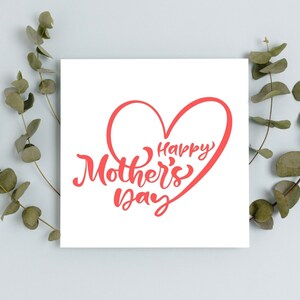 Tarjeta del Día de la Madre / Tarjeta del Día de las Madres Feliz / Tarjeta del Día de las Madres / Linda Tarjeta del Día de las Madres para mamá / Tarjeta para el Día de las Madres
