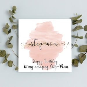 Carte d’anniversaire de belle-mère | Joyeux anniversaire Belle-maman | Belle-maman | Joyeux anniversaire Maman | Carte d’anniversaire pour maman | | d’anniversaire de maman Carte d’anniversaire de maman