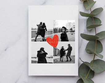 Personalised valentines Day Card | Valentines Day Card | Valentines Day | Valentines Day Card for girlfriend |