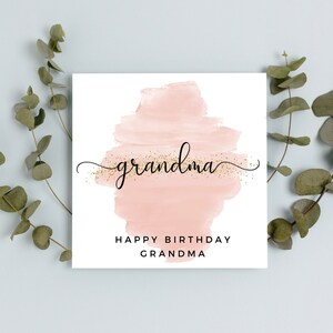 Happy Birthday Oma | Geburtstagskarte | A6 Karte | Happy Birthday Oma | Nan | Nana | Nonna | Gran | Yayay | Yia Yia