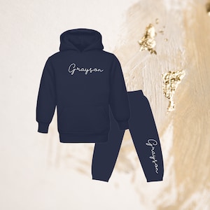 NOT for CHRISTMAS Delivery - Personalised kids Jumper - Personalised Children's Tracksuit - Personalised Children's joggers - Kids Joggers