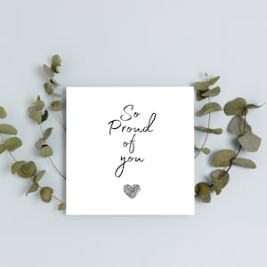 Goed gedaan kaart | Felicitatiekaart | Trots op je Kaart | Feestkaart | Afstudeerkaart | A6 of vierkante kaart