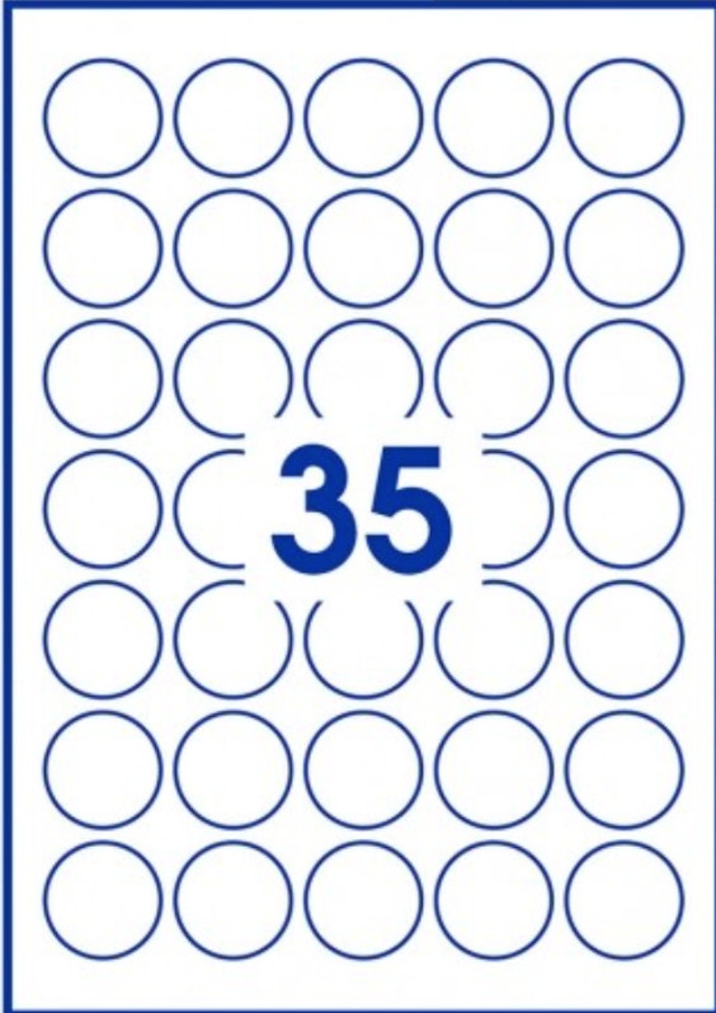Autocollants personnalisés stickers personnalisés autocollants logo Autocollants d'entreprise étiquettes Étiquettes d'affranchissement Commander des autocollants Mat ou brillant 3.5cm | 1.4inch (35)