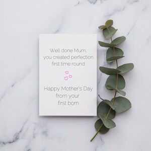Happy Mother&#39;s Day | A6 Card | Greeting Card |