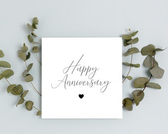 Happy Anniversary Card | Anniversary Card | Anniversary card For Him | Anniversary Card For Her | Happy Anniversary Card