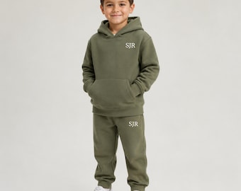 Personalized Kids Tracksuit, Cotton-Polyester Blend