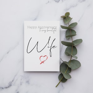 Feliz aniversário para minha linda esposa | cartão de aniversário | Cartão de aniversário para ele | Cartão de aniversário para ela | Cartão de feliz aniversário