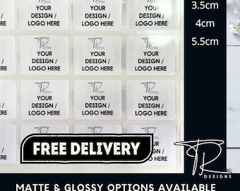 Custom stickers | personalised stickers | logo stickers | Business stickers | labels | Postage labels | Order stickers | Matte or Glossy