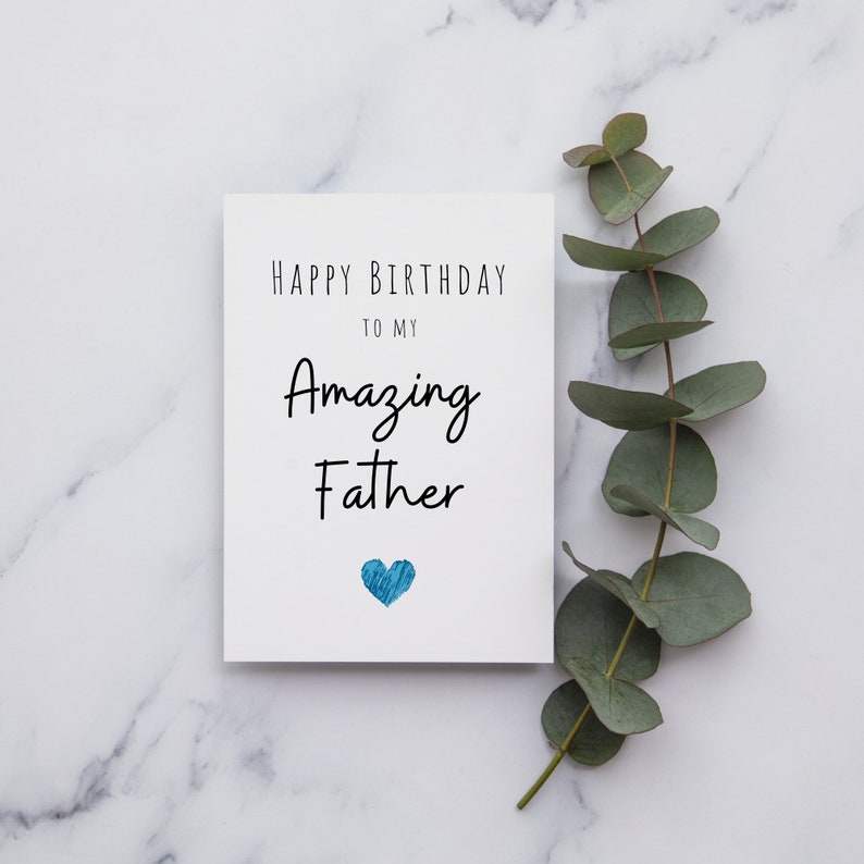 Happy Birthday Daddy Card | A6 Card | Happy Birthday Dad | Dad Birthday | Amazing Daddy | Amazing Dad | Amazing Father image 2