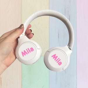 Personalised Kid&#39;s Wireless Over Ear Headphones