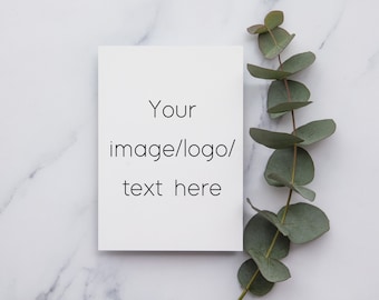 carte personnalisée | A6 ou carte carrée | votre logo sur une carte | Votre image sur une carte