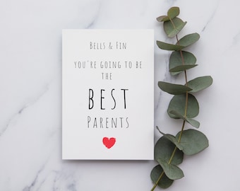 Congratulations Pregnancy Card | Expecting Card | you're going to make the best parents | A6 Card | Greeting Card |